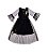 Vestido Infantil Preto Casual Tule da Pituchinhus - Imagem 2