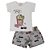 Pijama Infantil Mãe e Filha com Estampa de Pipoca da Quimby - Imagem 2