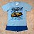 Pijama Infantil de Menino com Camiseta de Carrinhos da Duzizo - Imagem 1