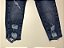 Calça Infantil Jeans Azul Marinho com Pérolas da Pituchinhus - Imagem 3