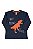 Camiseta Infantil de Manga Longa com Estampa de Dinossauro da Up Baby - Imagem 2