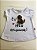 Blusa Infantil Branca de Cachorrinho Amigo da Nini & Bambini - Imagem 1