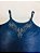 Blusa Infantil Juvenil Alça Jeans com Borbado e Brilho da Pullga - Imagem 2