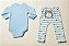 Conjunto de Bebê Cores Diferentes Urso da Piu Piu - Imagem 5
