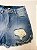 Shorts Juvenil Jeans Claro Rasgado da Authoria - Imagem 3