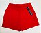 Short Saia Infantil Vermelho em Malha Canelada da Authoria - Imagem 1