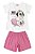 Pijama Infantil Feminino com Shorts Cachorrinho da Quimby - Imagem 2