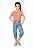 Blusa Infantil Juvenil Cropped Manga Curta Power da Have Fun - Imagem 1