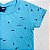 Camiseta Infantil Azul Turquesa com Estampa de Tubarão da Biogas - Imagem 4