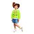 Conjunto infantil de Frio Blusão Neon Looney Tunes da Animê - Imagem 2