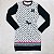 Vestido Juvenil Preto e Branco Letters Vanilla Cream - Imagem 1