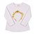 Blusa Infantil Manga Longa Estampa de Tiara da Nini & Bambini - Imagem 1