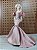 Vestido floral rosê - Imagem 1