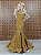 Vestido de Crochê dourado - Imagem 1