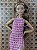 Vestido crochê com pedrarias rosa - Petite - Imagem 3