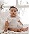 Vestido Romper Branco para Bebê - Pérolas - Imagem 6