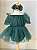 Romper verde com faixa de cabelo - Olivia - Imagem 2