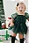 Romper verde com faixa de cabelo - Olivia - Imagem 1