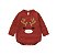 Romper em tricô bebê vermelho - Mini Alce - Imagem 1