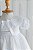 Vestido para batizado com bordado e renda renascença - FLORA - Imagem 3