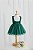Vestido Verde com Laço em cetim e Tule - Imagem 5