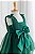 Vestido Verde com Laço em cetim e Tule - Imagem 1