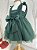 Vestido Verde com Laço em cetim e Tule - Imagem 8