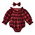 Romper Xadrez Vermelho - Imagem 1