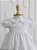 Vestido branco bordado com pérolas - batizado - Imagem 3