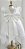 Vestido Luxo Branco Bebê com Flores - Imagem 4