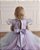 Vestido Luxo Jardim Encantado Lilás Infantil - Imagem 2