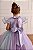 Vestido Luxo Jardim Encantado Lilás Infantil - Imagem 6