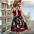 Vestido Infantil Vermelho - Flora - Imagem 2