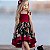 Vestido Infantil Vermelho - Flora - Imagem 4