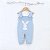 Romper Rabbit Azul - Imagem 1
