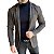 Blazer  Slim Fit Sport Fino Casual Semi Resinado Marrom - Imagem 1