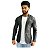 Blazer  Slim Fit Sport Fino Casual Resinado Preto - Imagem 1