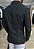 Blazer Slim Fit Sport Fino Casual Semi Resinado Preto Zip off - Imagem 4