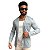Blazer Masculino Casual Slim Fit Sarja Verde-Claro - Imagem 1
