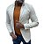 Blazer Slim Fit Sport Fino Casual Linho Natural - Imagem 1