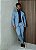 Blazer Slim Fit Sport Fino Casual Sarja Azul Claro - Imagem 1