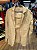 Blazer Slim Fit Sport Fino Casual Sarja Bege - Imagem 3