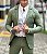 Blazer Masculino Resinado Perpochi Verde - Imagem 1