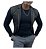 Blazer Slim  Preto/Xadrez  Zip Off - Imagem 4