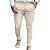 Calca Alfaiataria Maquinetada Off White - Imagem 1