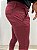 Calca Alfaiataria Skinny Vinho Zip Off - Imagem 2