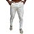 Calca Alfaiataria Skinny Off White Linho Zip Off - Imagem 1