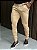 Calca Alfaiataria Skinny Bege - Imagem 1