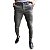 Calca Alfaiataria Skinny Chumbo Zip Off - Imagem 1