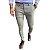 Calca Alfaiataria Skinny Cinza Esverdeado Zip Off - Imagem 1